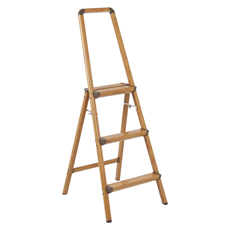 LADDER XTEND AL. DAF-AT3 TEAKWOOD FINISHED